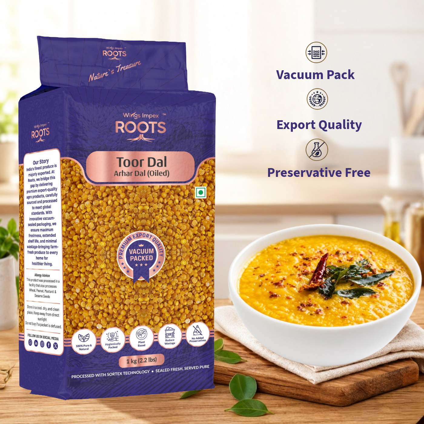 Toor Dal (Oiled)